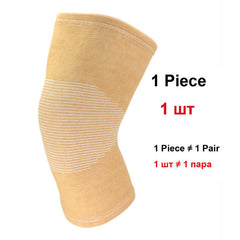 Knee Support Protector 1 Pcs Leg Arthritis Injury Gym Sleeve Elasticated Bandage knee Pad Charcoal Knitted Kneepads Warm