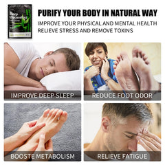 nuubu 10-Pack Detox Foot Pads Natural Deep Cleansing , Sleep Relief Relaxing Patches Cleansing Body Sleeping Pads