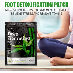 nuubu 10-Pack Detox Foot Pads Natural Deep Cleansing , Sleep Relief Relaxing Patches Cleansing Body Sleeping Pads